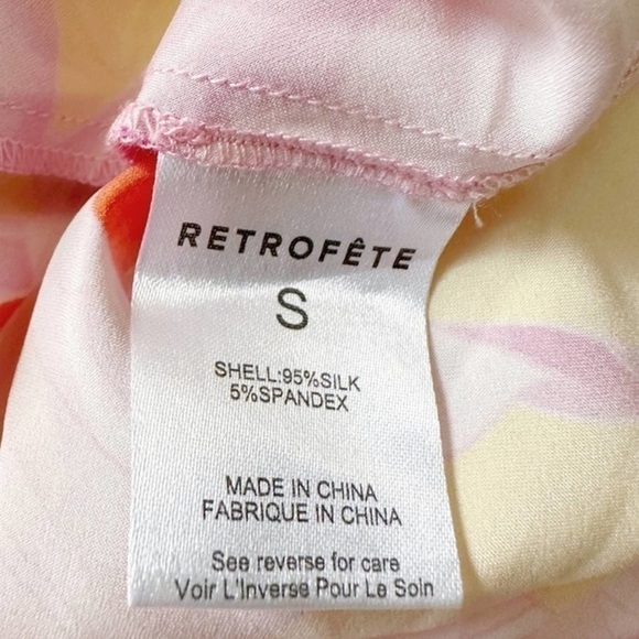 Retrofete Keaton Silk Floral Maxi Dress - Picture 6 of 6